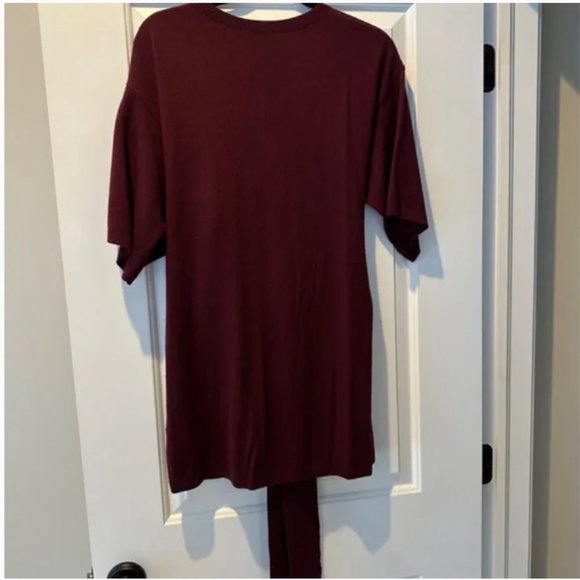 Ted Baker Olympy Burgundy Maroon Long Sweater or Dress size small nwot - Picture 6 of 8
